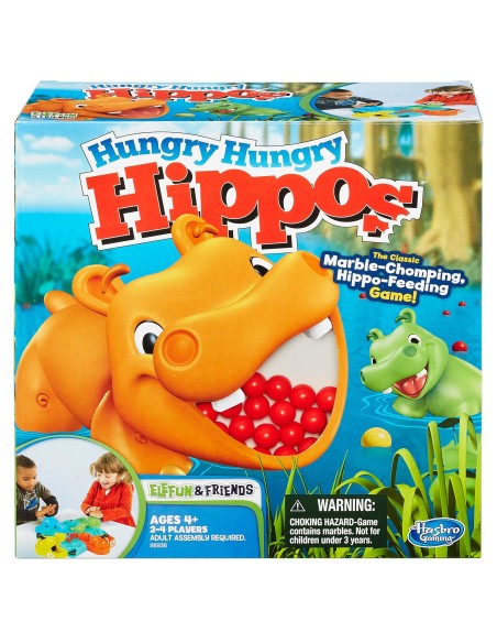 Hasbro Elefun & Friends Hungry Hungry Hippos Gioco da tavolo Educativo
