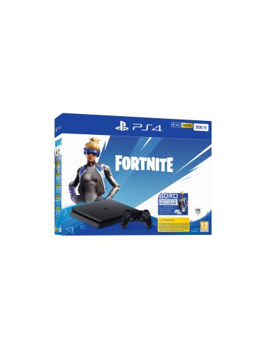 Sony PS4 500GB F + Fortnite VCH (2019) Wi-Fi Nero