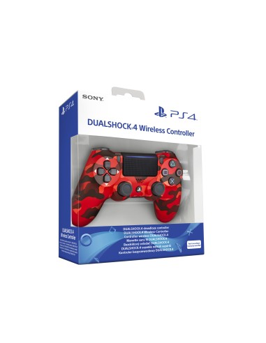 Sony DualShock 4 Mimetico, Rosso Bluetooth Gamepad Analogico Digitale PlayStation 4