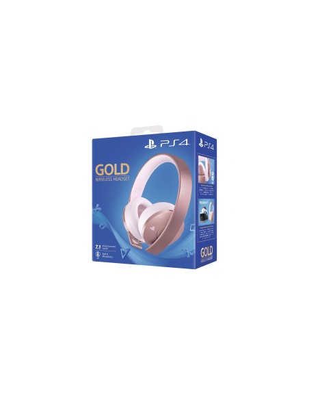 Sony Gold Wireless Headset Auricolare Con cavo e senza cavo A Padiglione Giocare Rose Gold