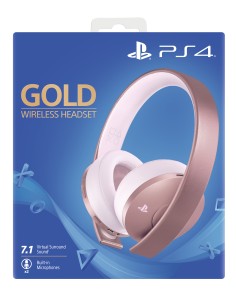 Sony Gold Wireless Headset Auricolare Con cavo e senza cavo A Padiglione Giocare Rose Gold 2