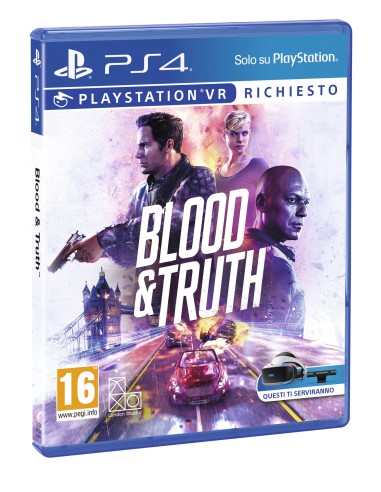 Sony Blood & Truth, PS4 Standard PlayStation 4