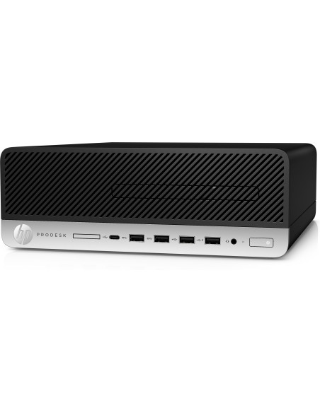 HP ProDesk 405 G4 DDR4-SDRAM 2400G SFF AMD Ryzen™ 5 PRO 8 GB 256 GB SSD Windows 10 Pro PC Nero