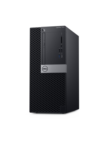 DELL OptiPlex 7070 DDR4-SDRAM i7-9700 Mini Tower Intel® Core™ i7 16 GB 512 GB SSD Windows 10 Pro PC Nero