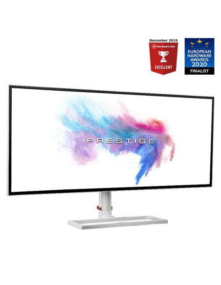 MSI Prestige PS341WU 86,4 cm (34") 5120 x 2160 Pixel LCD Bianco