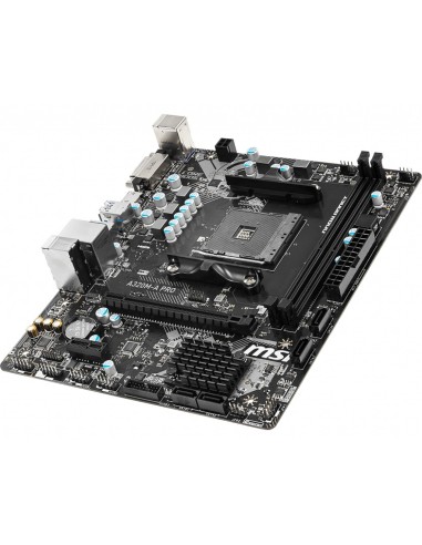 MSI A320M-A PRO scheda madre AMD A320 Presa AM4 micro ATX