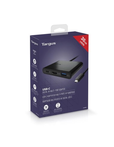 Targus ACA929EU replicatore di porte e docking station per notebook Cablato USB 3.2 Gen 1 (3.1 Gen 1) Type-C Nero