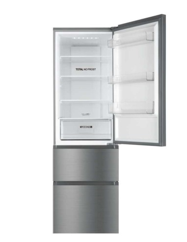 Haier AFE735CHJ frigorifero con congelatore Libera installazione 330 L Acciaio inossidabile
