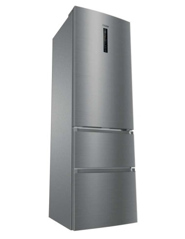 Haier AFE735CHJ frigorifero con congelatore Libera installazione 330 L Acciaio inossidabile