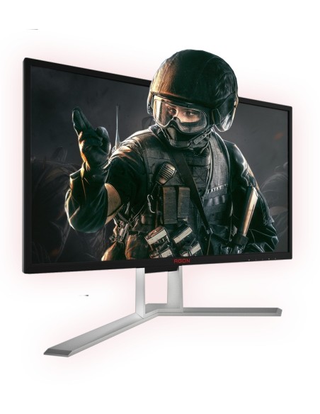 AOC AGON 1 AG251FG Monitor PC 62,2 cm (24.5") 1920 x 1080 Pixel Full HD LED Nero, Rosso