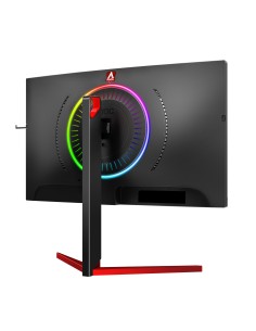 AOC AGON 3 AG273QCG Monitor PC 68,6 cm (27") 2560 x 1440 Pixel Quad HD LED Nero, Rosso 2