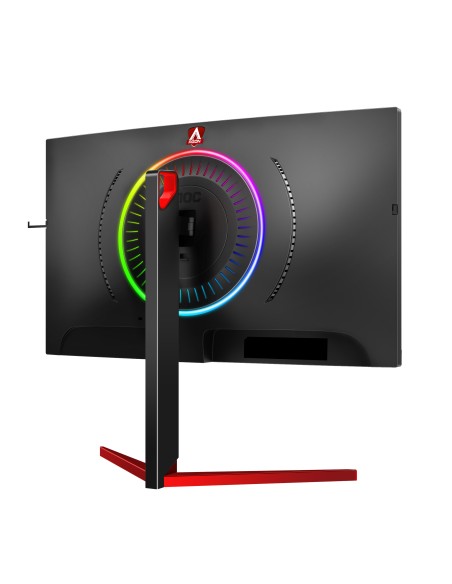 AOC AGON 3 AG273QCG Monitor PC 68,6 cm (27") 2560 x 1440 Pixel Quad HD LED Nero, Rosso