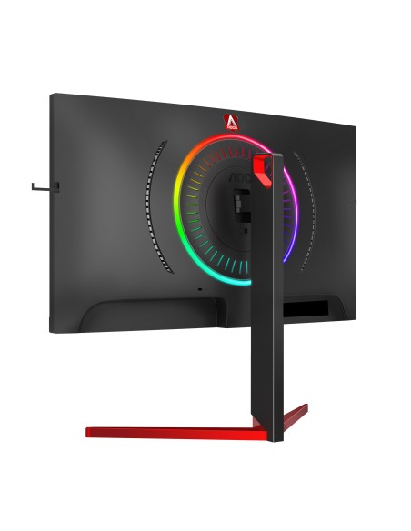 AOC AGON 3 AG273QCG Monitor PC 68,6 cm (27") 2560 x 1440 Pixel Quad HD LED Nero, Rosso