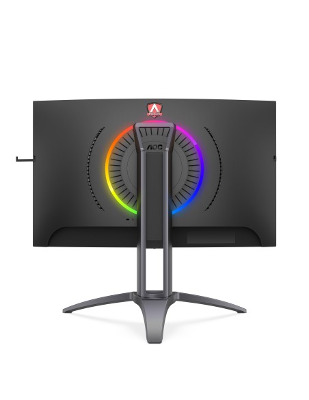 AOC AGON 3 AG273QCX Monitor PC 68,6 cm (27") 2560 x 1440 Pixel Quad HD LED Nero, Rosso