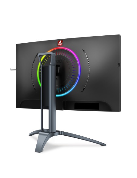 AOC AGON 3 AG273QCX Monitor PC 68,6 cm (27") 2560 x 1440 Pixel Quad HD LED Nero, Rosso