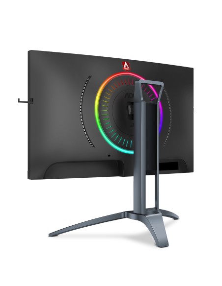 AOC AGON 3 AG273QCX Monitor PC 68,6 cm (27") 2560 x 1440 Pixel Quad HD LED Nero, Rosso