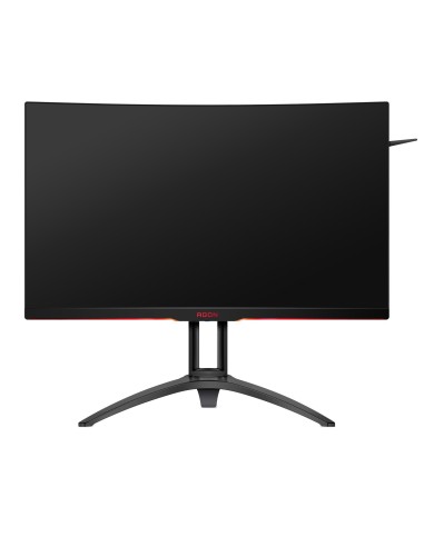 AOC AGON 2 AG322QC4 Monitor PC 80 cm (31.5") 2560 x 1440 Pixel Quad HD LED Nero, Argento