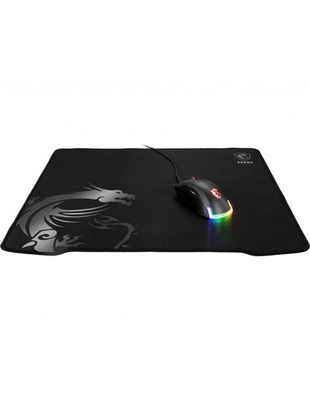 MSI Agility GD30 Tappetino per mouse per gioco da computer Nero, Bianco