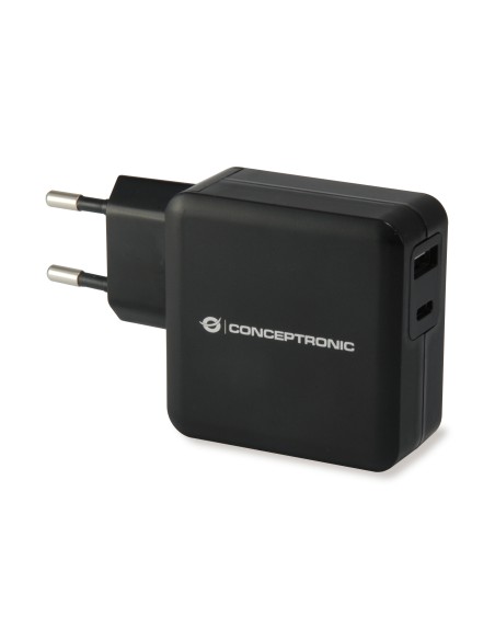 Conceptronic ALTHEA01B Caricabatterie per dispositivi mobili Nero Interno