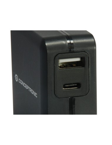 Conceptronic ALTHEA01B Caricabatterie per dispositivi mobili Nero Interno