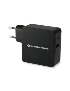 Conceptronic ALTHEA02B Caricabatterie per dispositivi mobili Nero Interno