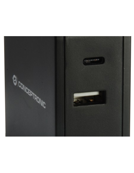 Conceptronic ALTHEA02B Caricabatterie per dispositivi mobili Nero Interno
