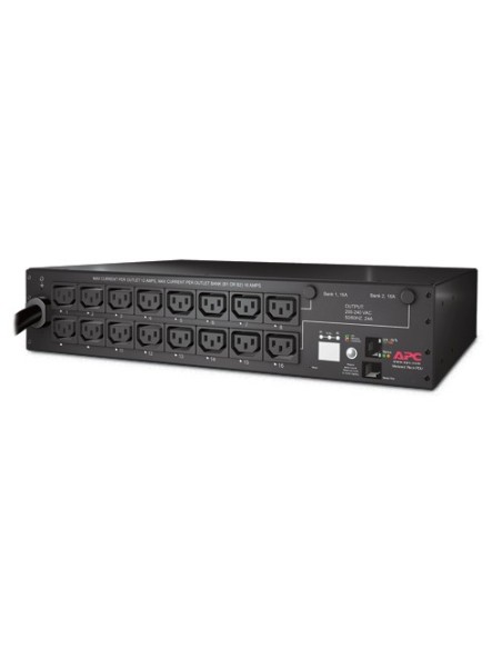 APC AP7911B unità di distribuzione dell'energia (PDU) 16 presa(e) AC 2U Nero