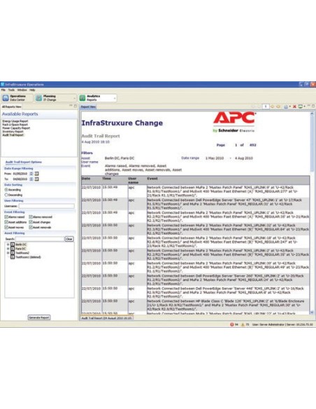 APC AP9710 servizi di gestione software 10 licenza e
