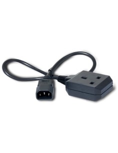 APC C14 BS1363 0.6m Nero 0,6 m Accoppiatore C14