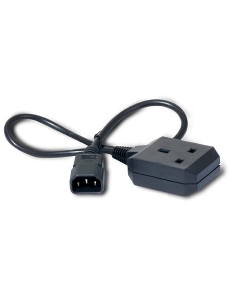 APC C14 BS1363 0.6m Nero 0,6 m Accoppiatore C14