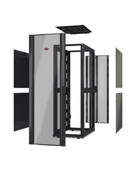 APC NetShelter SX 42U Rack indipendenti Nero