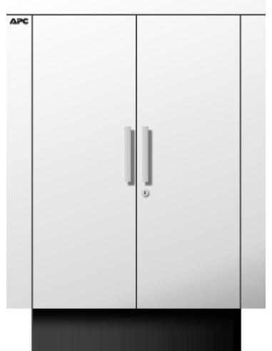 APC NetShelter CX 18U Rack indipendenti Bianco