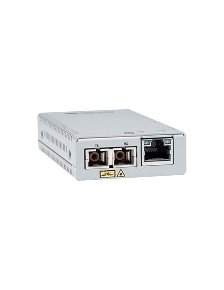 Allied Telesis AT-MMC2000LX SC-TAA-60 convertitore multimediale di rete 1000 Mbit s 1310 nm Modalità singola Grigio