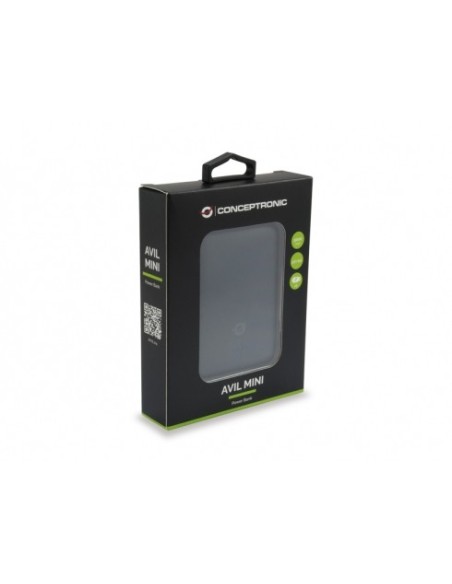 Conceptronic AVIL04B batteria portatile Polimeri di litio (LiPo) 5000 mAh Nero