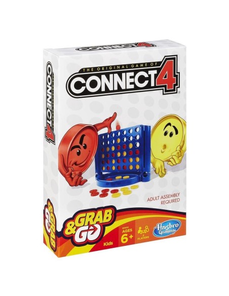 Hasbro Connect 4 Grab & Go Game Gioco da tavolo Concentrazione