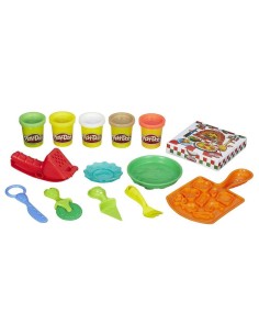 Play-Doh B1856 Pasta modellabile Marrone, Verde, Rosso, Bianco, Giallo