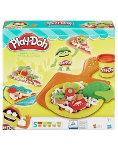 Play-Doh B1856 Pasta modellabile Marrone, Verde, Rosso, Bianco, Giallo 2