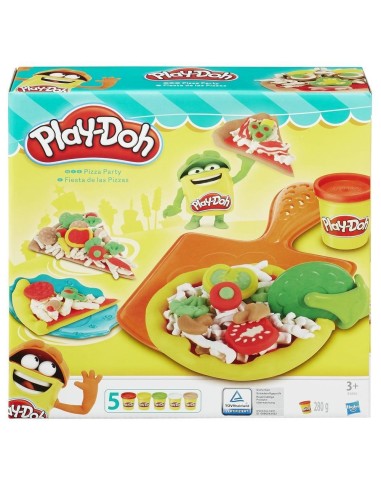 Play-Doh B1856 Pasta modellabile Marrone, Verde, Rosso, Bianco, Giallo