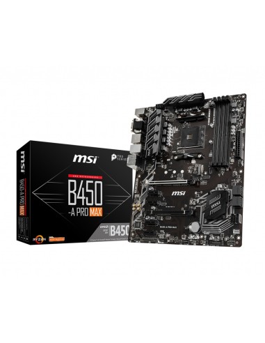 MSI B450-A PRO MAX scheda madre AMD B450 Presa AM4 ATX