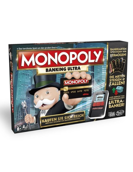 Hasbro Monopoly Game  Ultimate Banking Edition Gioco da tavolo Economic simulation