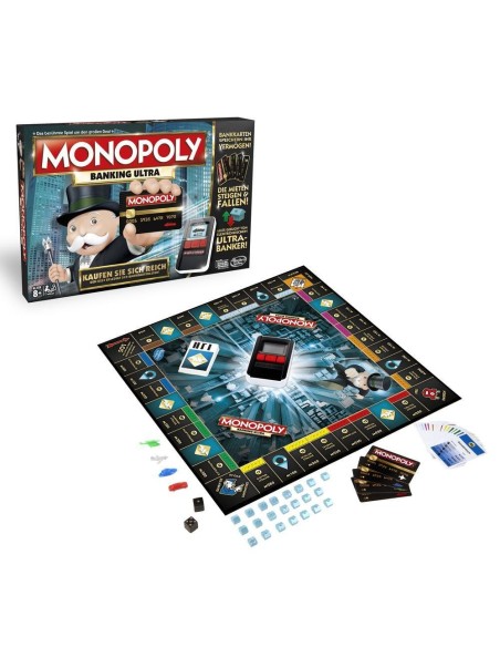 Hasbro Monopoly Game  Ultimate Banking Edition Gioco da tavolo Economic simulation