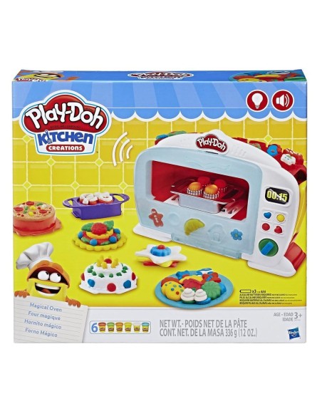 Play-Doh B9740 Pasta modellabile Blu, Verde, Arancione, Rosso, Bianco, Giallo