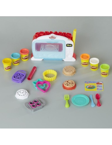 Play-Doh B9740 Pasta modellabile Blu, Verde, Arancione, Rosso, Bianco, Giallo