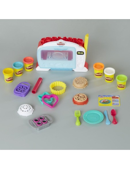 Play-Doh B9740 Pasta modellabile Blu, Verde, Arancione, Rosso, Bianco, Giallo