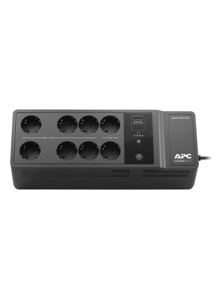 APC Back-UPS 650VA 230V 1 USB charging port - (Offline-) USV Standby (Offline) 0,65 kVA 400 W 8 presa(e) AC