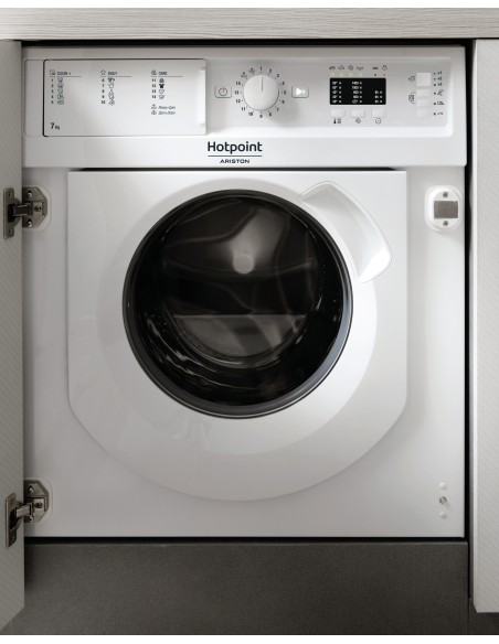 Hotpoint BI WMHL 71453 EU lavatrice Caricamento frontale 7 kg 1400 Giri min Bianco