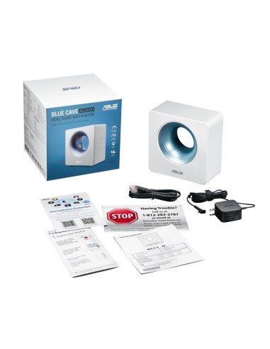 ASUS Blue Cave AC2600 router wireless Gigabit Ethernet Dual-band (2.4 GHz 5 GHz) 4G Argento