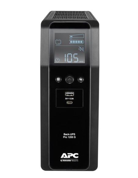 APC BACK UPS PRO BR 1200VA A linea interattiva 1,2 kVA 720 W 8 presa(e) AC