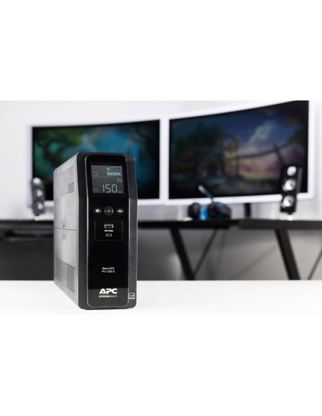 APC BACK UPS PRO BR 1200VA A linea interattiva 1,2 kVA 720 W 8 presa(e) AC
