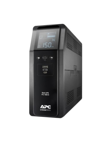 APC BR1600SI gruppo di continuità (UPS) A linea interattiva 1,6 kVA 960 W 8 presa(e) AC